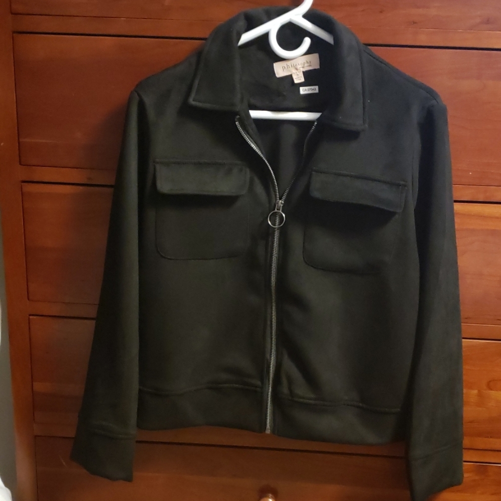 Light black coat